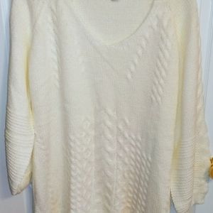 Romans cable knit sweater